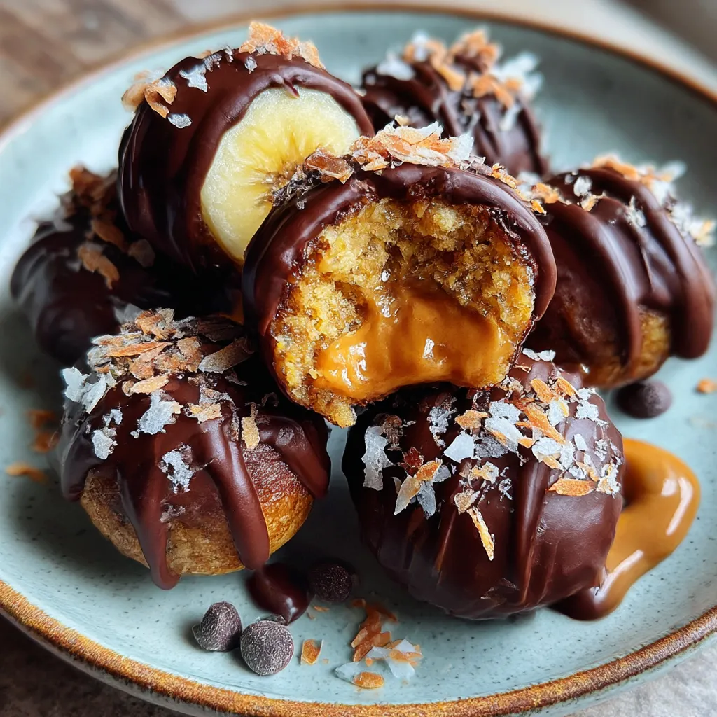 Healthy Banana Chocolate Bites