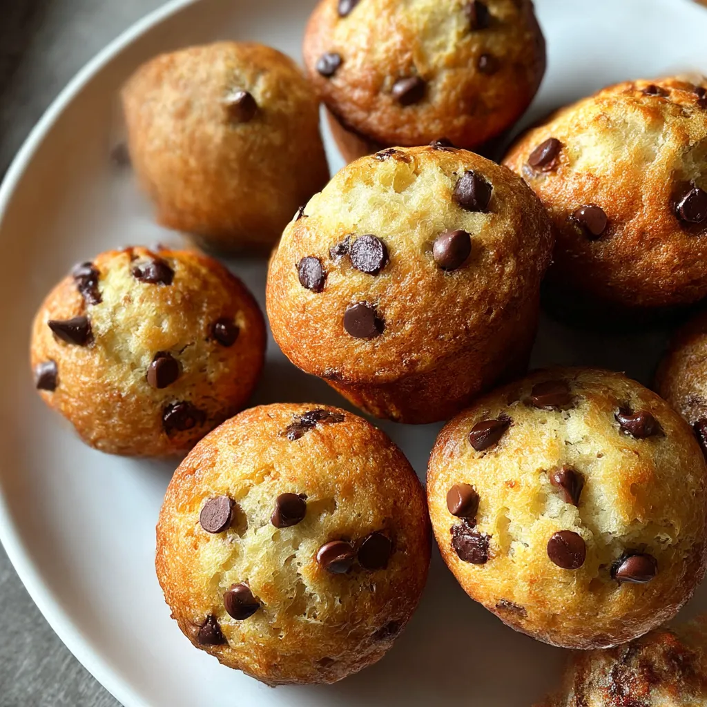Mini Chocolate Chip Muffins