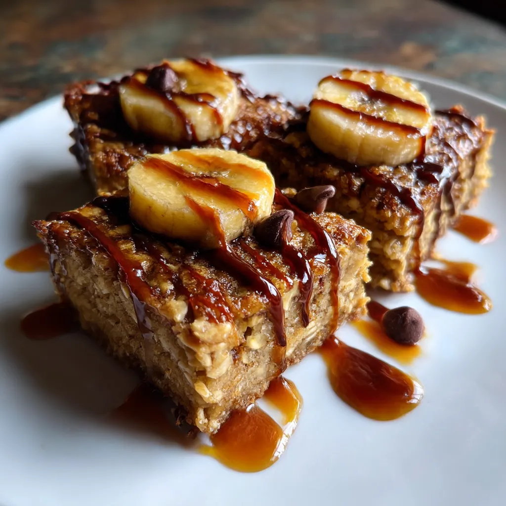 Banana Oatmeal Bars