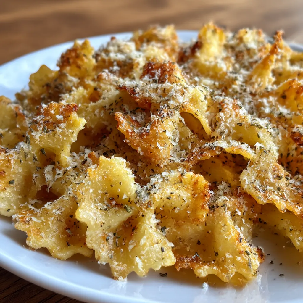 Crispy Air Fryer Pasta Chips