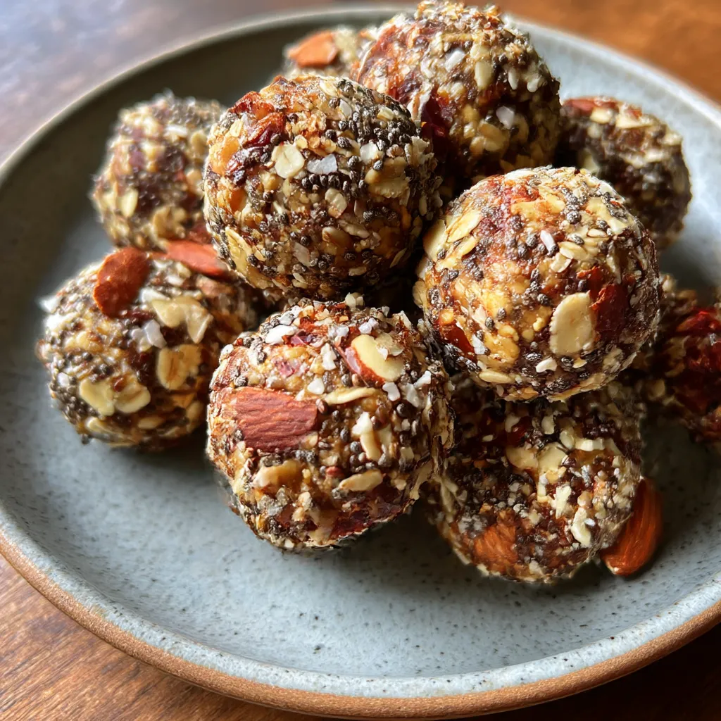 No-Bake Vegan Protein Energy Balls