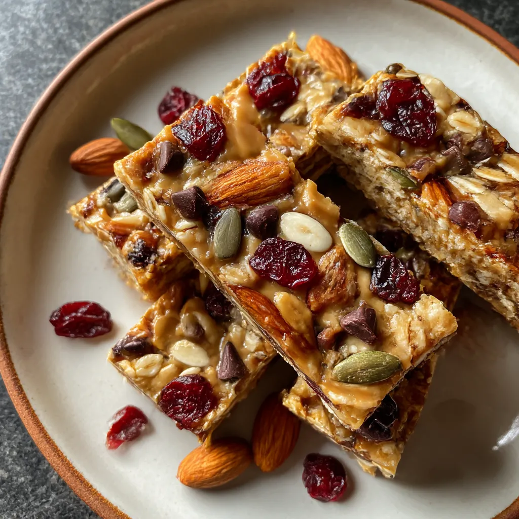 Healthy No-Bake Snack Bars
