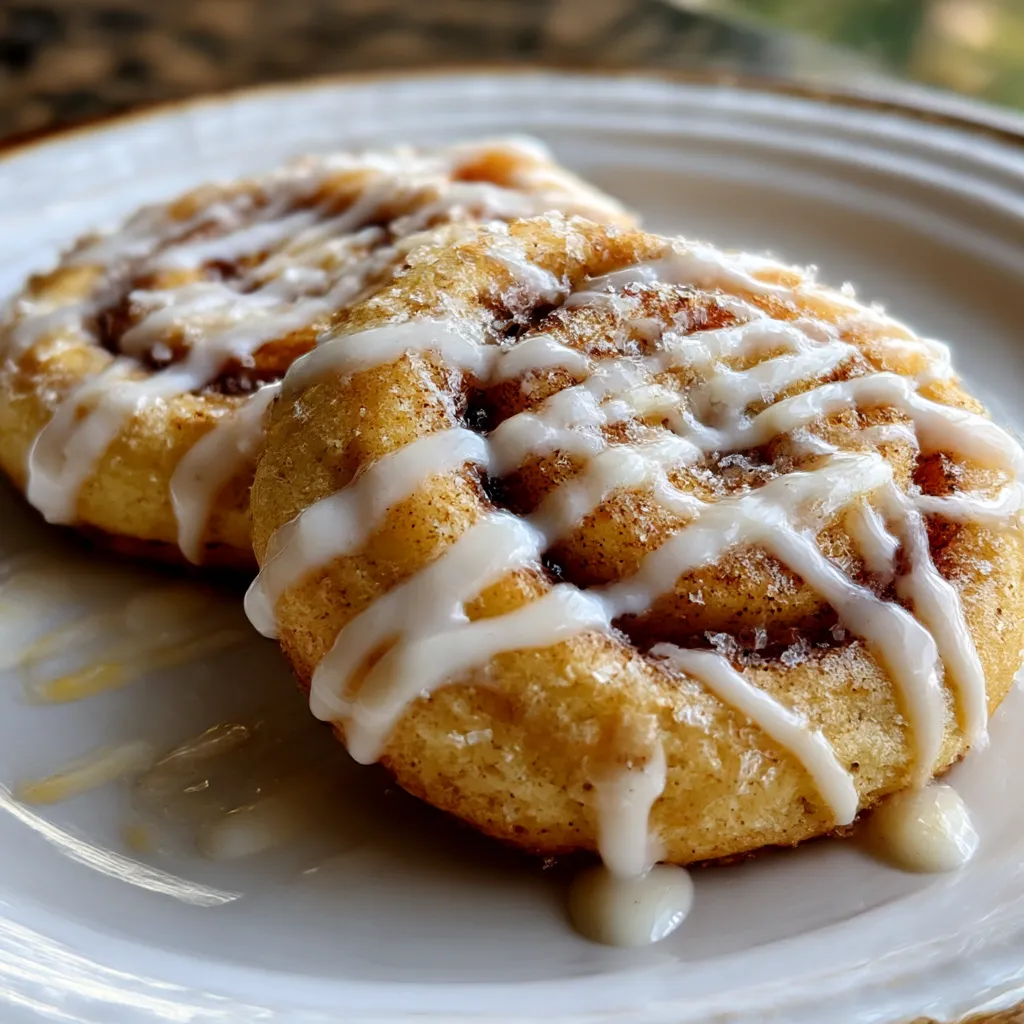 Soft & Chewy Cinnamon Roll Cookies
