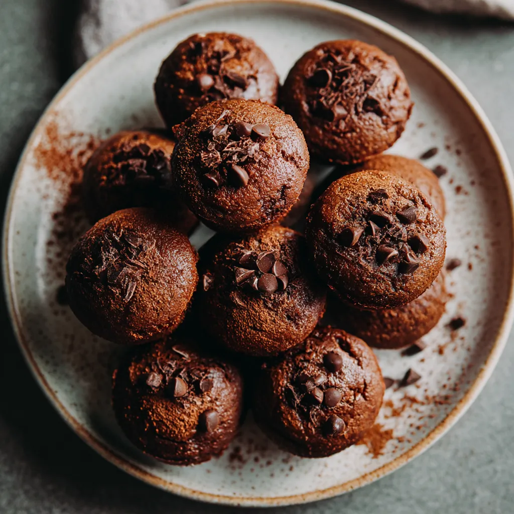 Chocolate Protein Brownie Bites