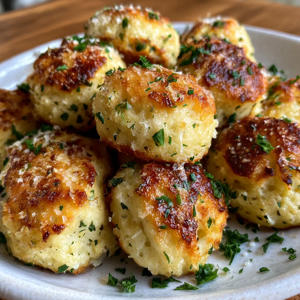 Garlic Butter Parmesan Biscuit Bites