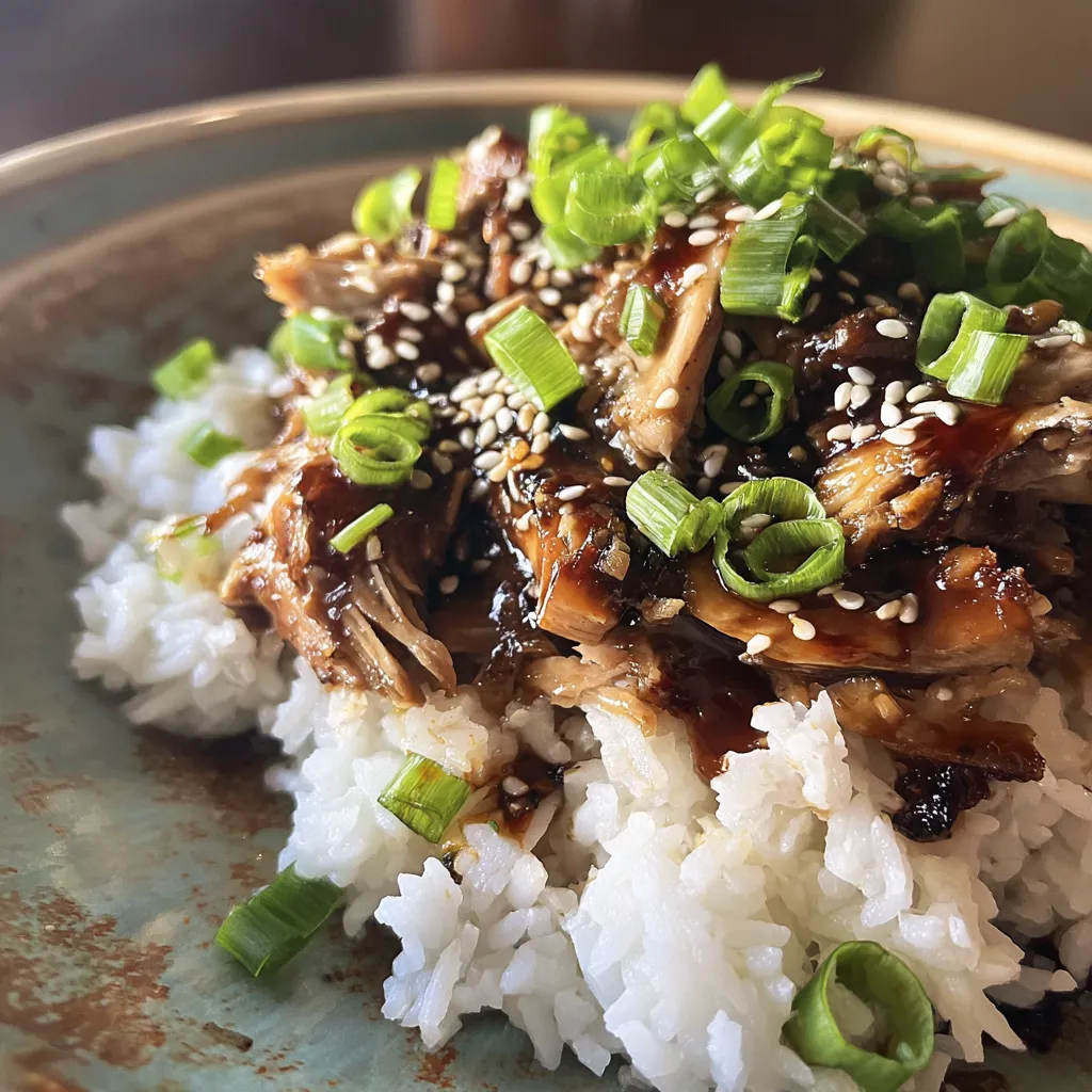 Crockpot Teriyaki Chicken