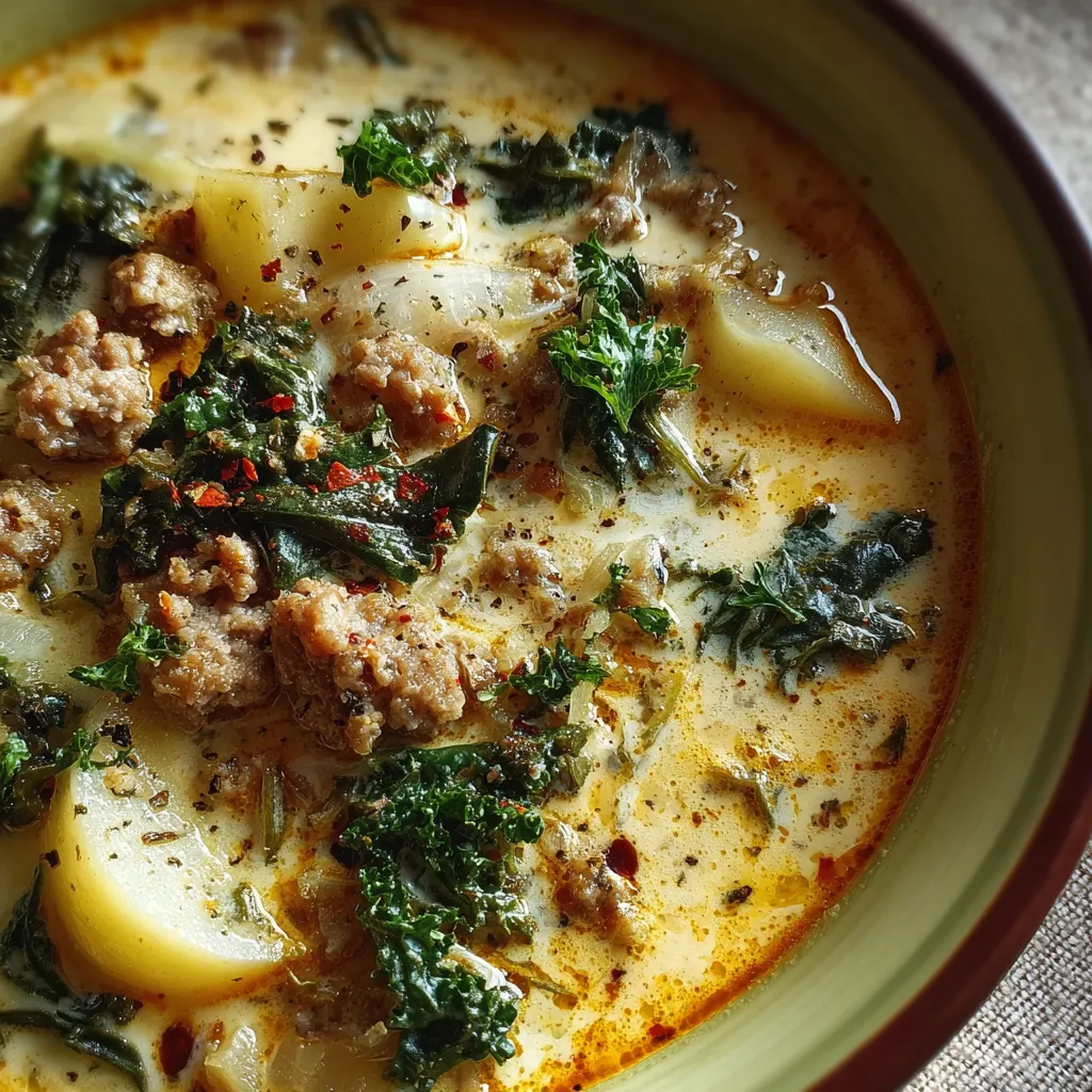 Hearty Creamy Italian Zuppa Toscana