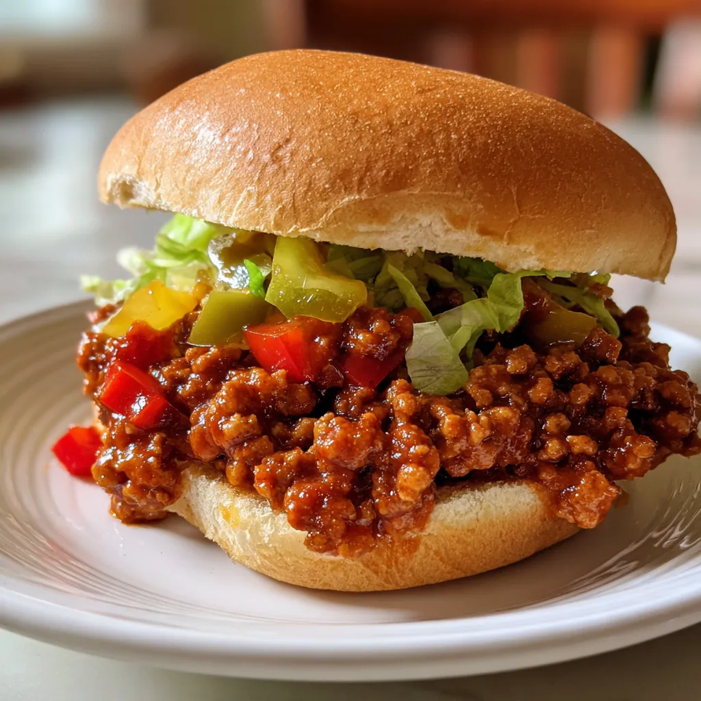 Healthy Sloppy Joes