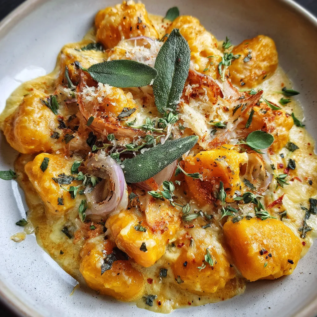 Pumpkin Gnocchi Bake