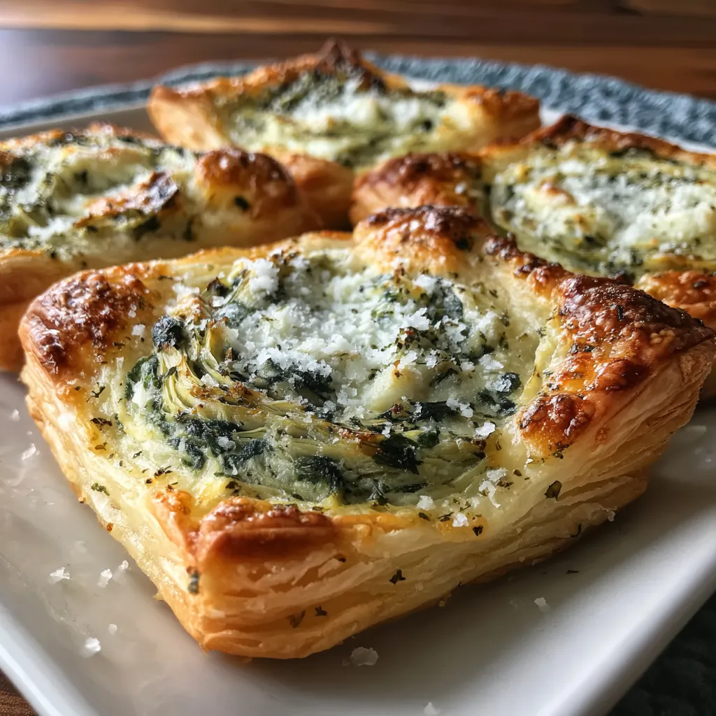 Spinach Artichoke Tarts