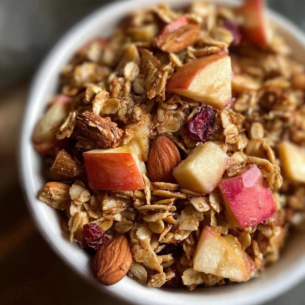 Healthy Apple Pie Granola
