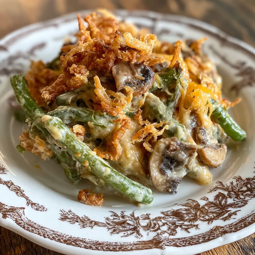 Slow Cooker Green Bean Casserole