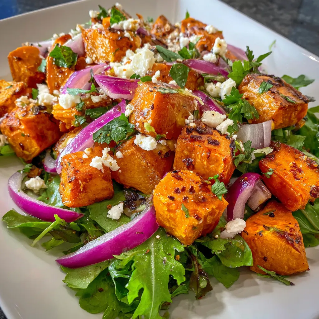 Roasted Sweet Potato Salad