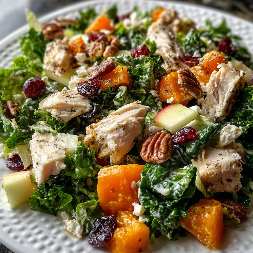Fall Chicken Chopped Salad