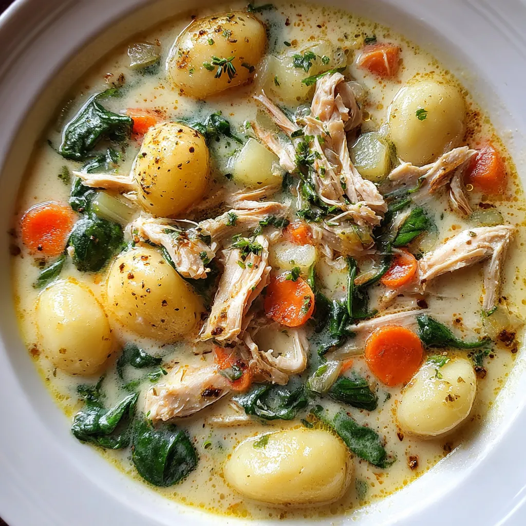 Chicken Gnocchi Soup