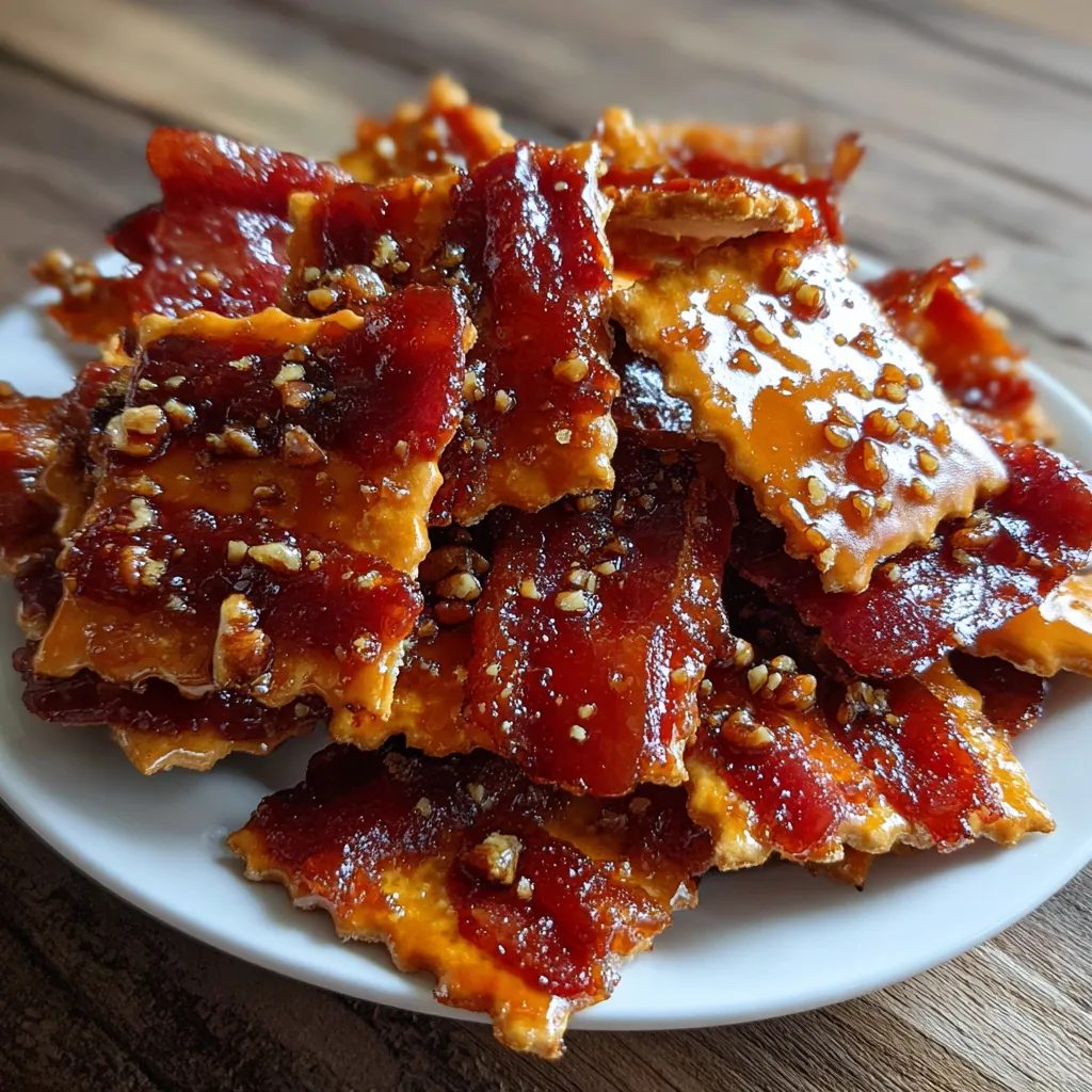 Maple Caramel Bacon Crack Bites