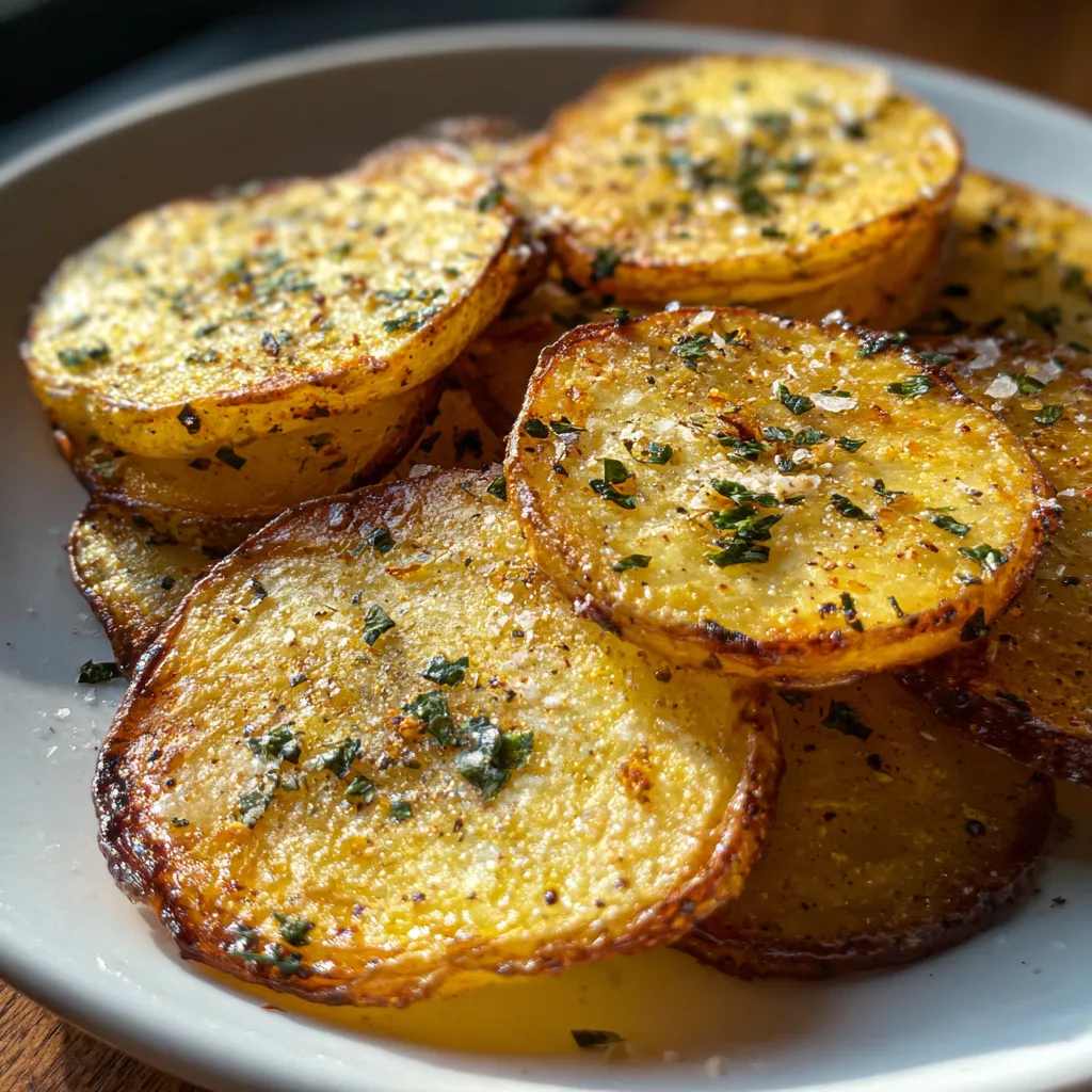 Baked Potato Slices