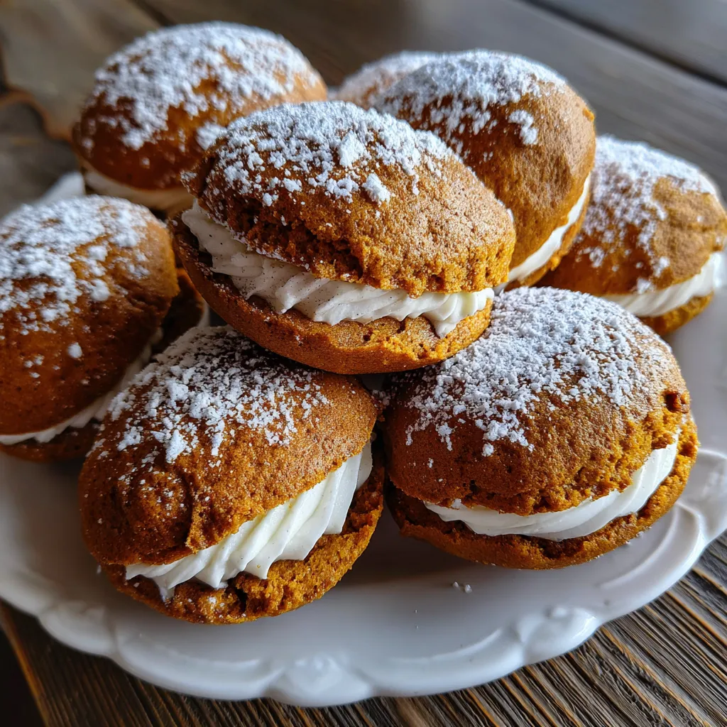 Pumpkin Whoopie Pies