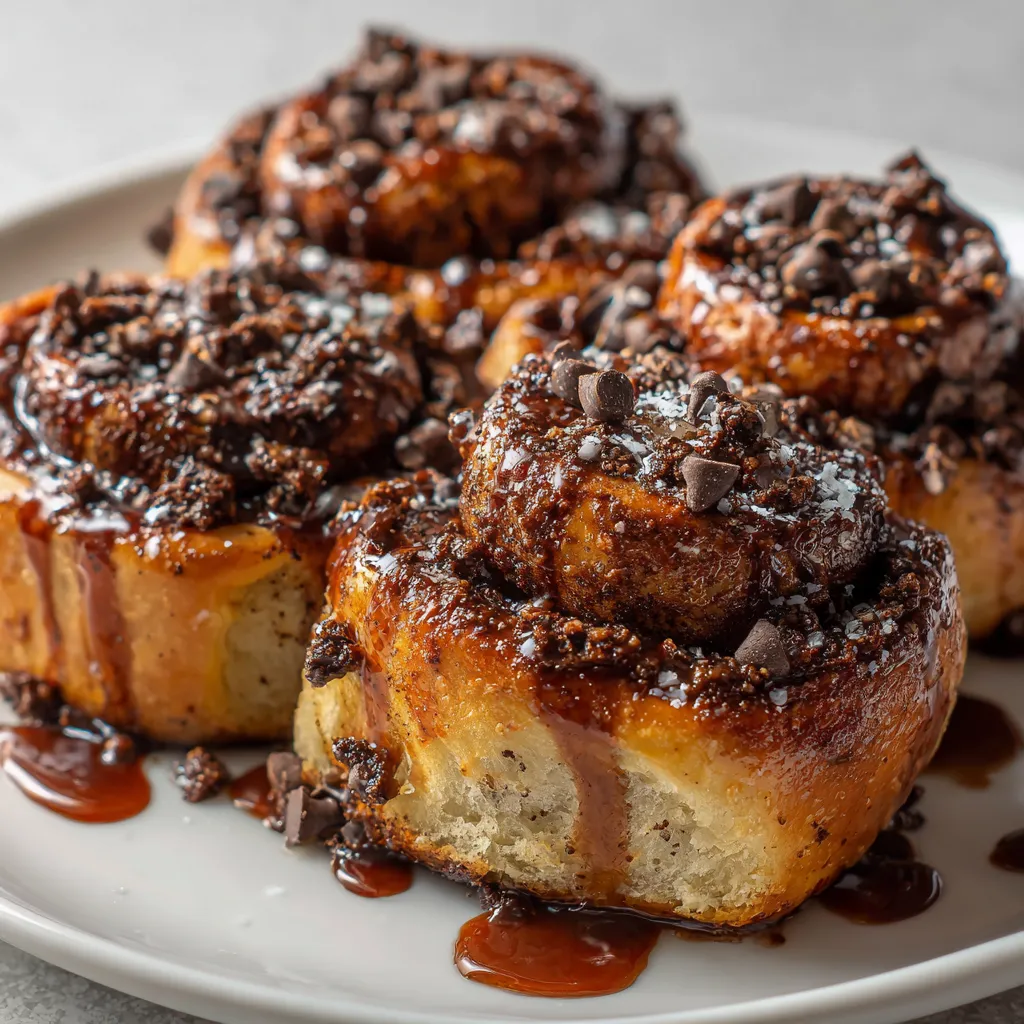 Gooey Chocolate Espresso Rolls