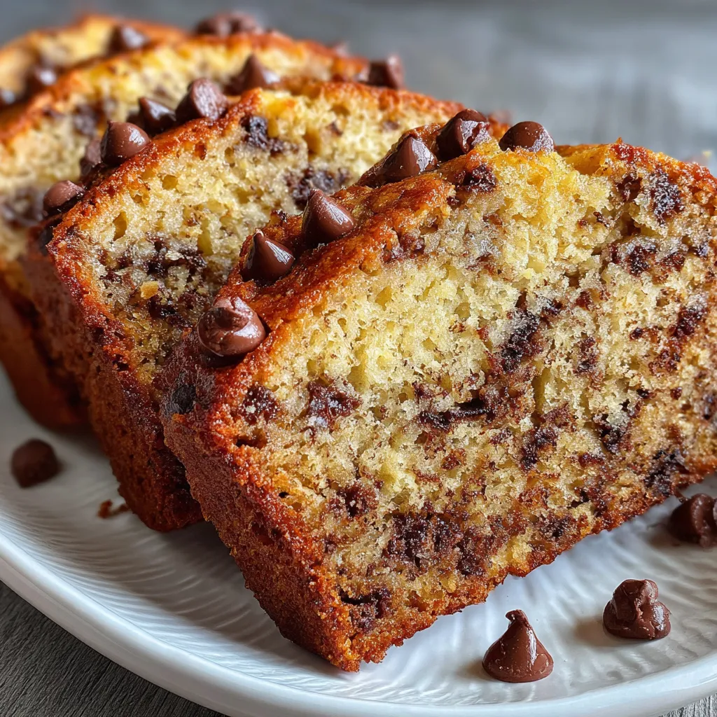 Chocolate Chip Banana Bread