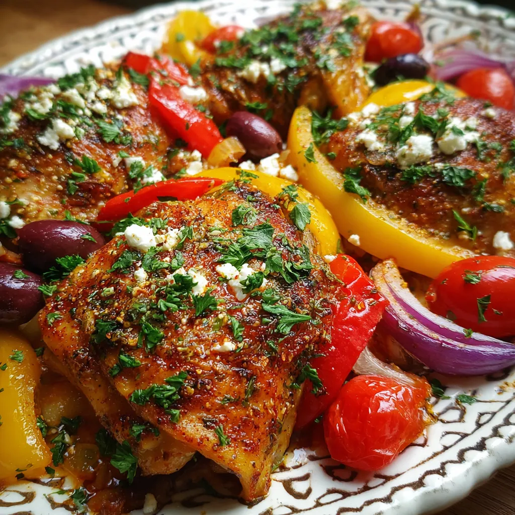 Mediterranean Chicken Bake